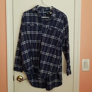Plaid button up